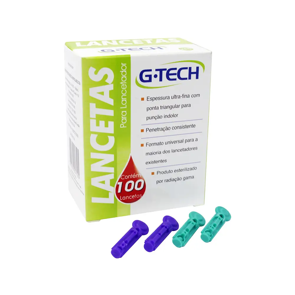 Lanceta para caneta lancetadora