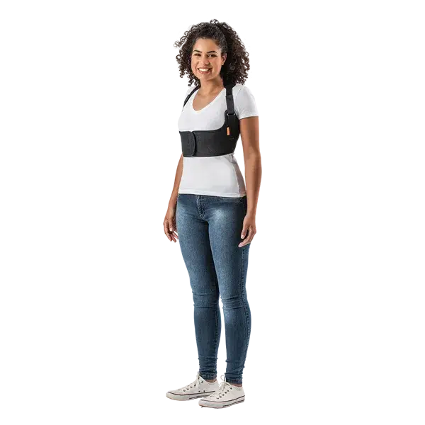 Corretor postural Boost preto