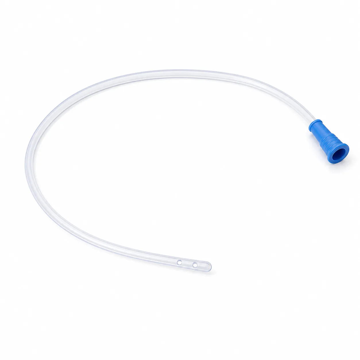 Sonda uretral em PVC com conector azul