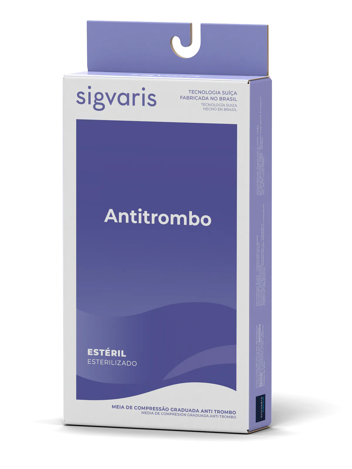 Embalagem Sigvaris Antitrombo Panturrilha · Unissex