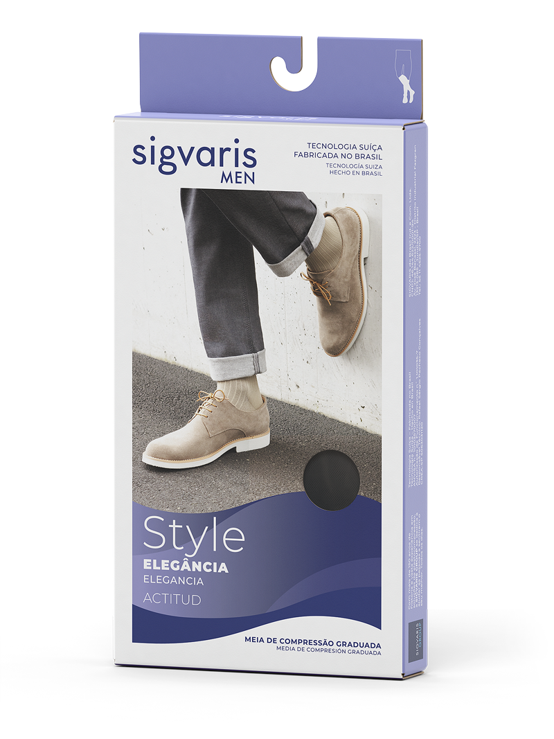Embalagem Sigvaris Style Elegância Actitud Masculina