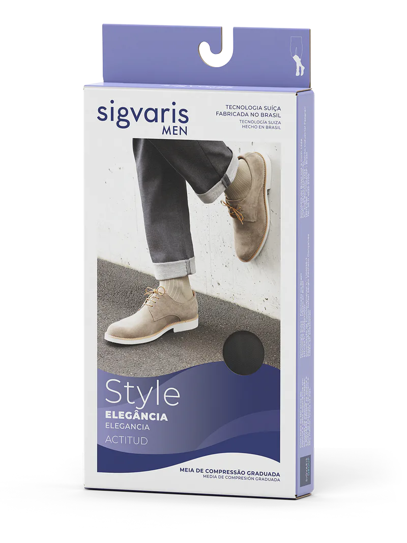 Embalagem Sigvaris Style Elegância Actitud Masculina